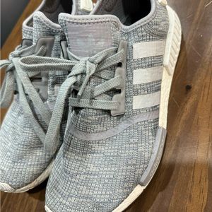 Adidas NMD r1 glitch solid grey camo.  Size 10